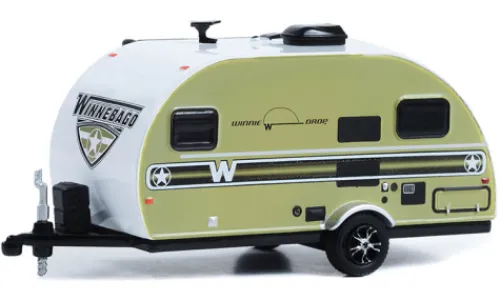 Greenlight Winnebago Winnie Drop, oliv/weiss, 2017, 1:64, Outlet